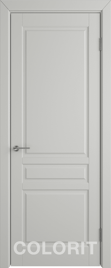 К2 COLORIT ДГ 800*2000 Светло-серая эмаль