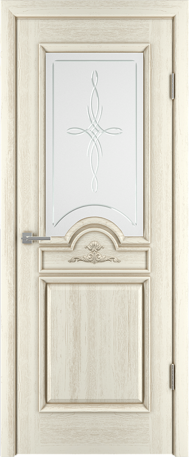 Люкс ДО матовое с фр.№3 800*2000 Эмаль крем