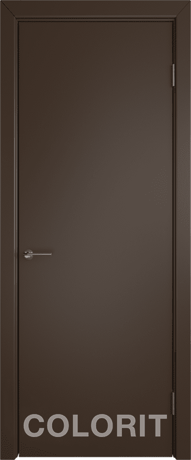 К6 COLORIT ДГ 800*2000 Шоколад эмаль