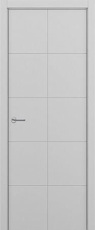 Quadratto ДГ ART Lite 800*2000 Светло-серая эмаль (43)