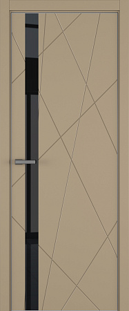 Chaos ДО ART Lite черный лак 800*2000 Бежевая эмаль ALU Серая 2 петли зпз 196