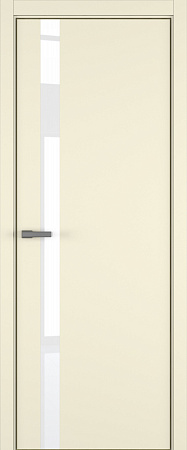H2 ДО ART Lite Lacobel White Pure 800*2000 Жемчужно-перламутровая эмаль (43) ALU Золотая