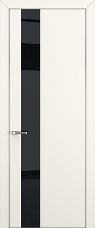 Квалитет К3 Black Classic 800*2000 Молочный матовый ALU Серая зпп Eclipse под 2 петли зпз 196