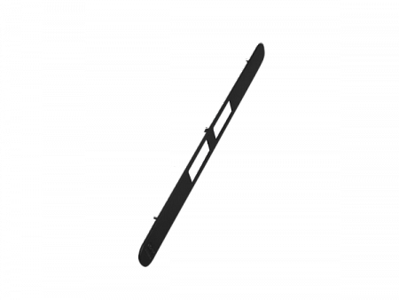 Лицевая планка для защелок TOUCH B01120.31.93 Черная