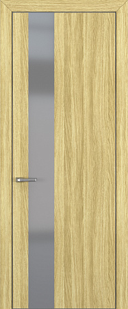 Квалитет К3 Silver Grey 800*2000 Дуб натуральный ALU Серая зпп Eclipse под 2 петли зпз 196