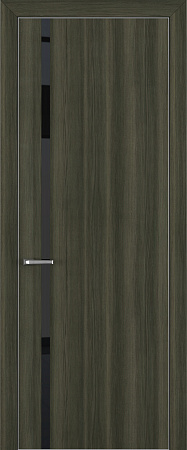 Квалитет К1 Black Classic 800*2000 Дуб темный ALU Серая зпп Eclipse 2.0 под 2 петли зпз 196