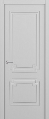 Венеция-3 ДГ ART Lite 800*2000 Светло-серая эмаль (43)