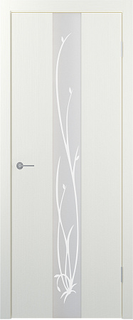 ST13 ДО зеркало матовое с рис. 800*2000 Айс