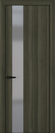 Квалитет К3 Silver Grey 800*2000 Дуб темный ALU Черная зпп Eclipse под 2 петли зпз 196