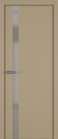 H2 ДО ART Lite бронза мат. 800*2000 Бежевая эмаль ALU Золотая под 2 петли зпз 196