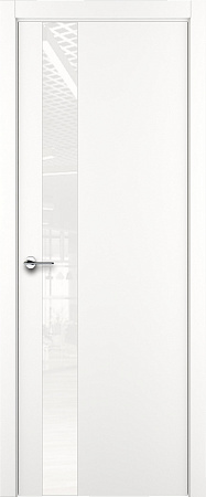 H3 ДО ART Lite Lacobel White Pure 800*2000 Белая эмаль (43)