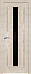 2.48XN триплекс черный 800*2000 Каштан светлый AL