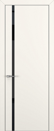 Квалитет К1 Black Classic 800*2000 Молочный матовый ALU Серая зпп Eclipse 2.0 под 2 петли зпз 196