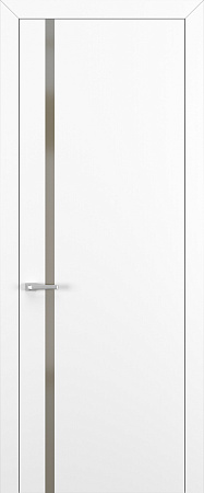 Квалитет К1 Silver Bronze 800*2000 Белый матовый ABS зпп Eclipse 2.0 под 2 петли зпз 196