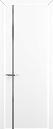Квалитет К1 Silver Grey 800*2000 Белый матовый ALU Серая зпп Eclipse 2.0 под 2 петли зпз 196