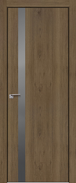 6ZN серебряный мат.лак 800*2000 Дуб салинас темный матовая черная  с 4-х сторон