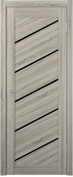 ST7 ДО черный лак 800*2000 Сонома грей