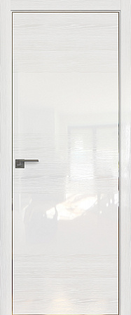 10STK белый лак 800*2000 Pine white glossy хром с 4-х сторон