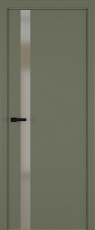 H2 ДО ART Lite бронза мат. 800*2000 Оливковая эмаль ALU Золотая под 2 петли зпз 196