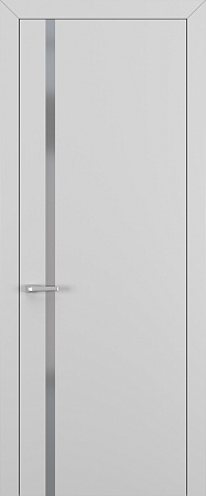 Квалитет К1 Silver Grey 800*2000 Матовый Серый ABS зпп Eclipse 2.0 под 2 петли зпз 196