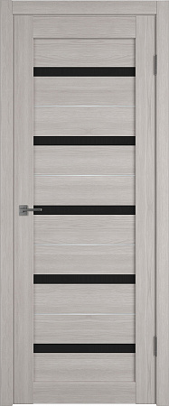 Atum Pro AL7 BLACK gloss 800*2000 Stone Oak молдинг серебро