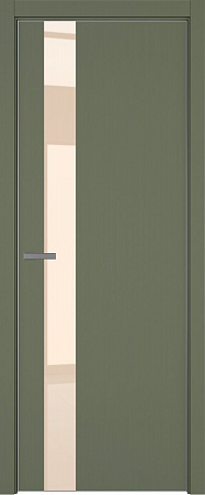 H3 ДО ART Lite бежевый лак 800*2000 Оливковая эмаль ALU Серая под 2 петли зпз 196