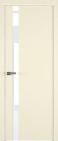 H2 ДО ART Lite Lacobel White Pure 800*2000 Жемчужно-перламутровая эмаль (43) ALU Серая