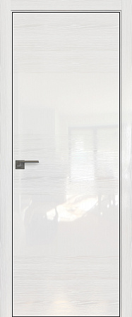 10STK белый лак 800*2000 Pine white glossy хром черная с 4-х сторон