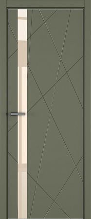 Chaos ДО ART Lite бежевый лак 800*2000 Оливковая эмаль ALU Серая 2 петли зпз 196