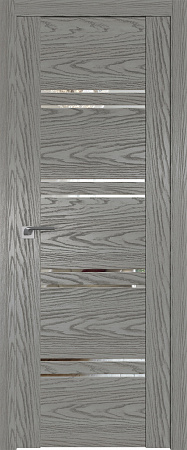 2.80N прозрачное 800*2000 Дуб Скай Деним