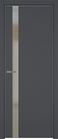 H2 ДО ART Lite бронза мат. 800*2000 Темно-серая эмаль ALU Серая под 2 петли зпз 196