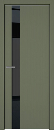 H3 ДО ART Lite черный лак 800*2000 Оливковая эмаль ALU Серая под 2 петли зпз 196