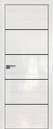 7STK 800*2000 Pine white glossy хром черная с 4-х сторон